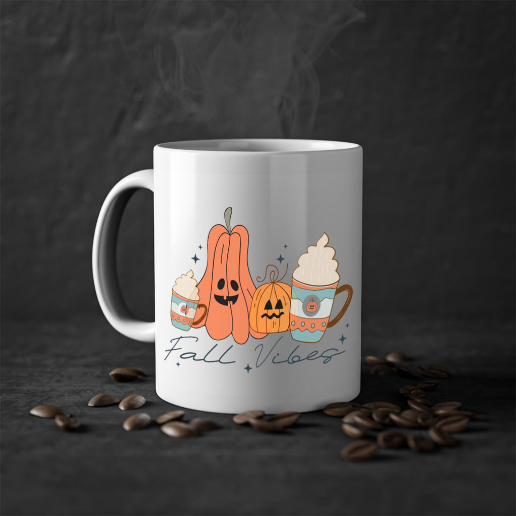 Fall Vibes 141#- fall-Mug / Coffee Cup