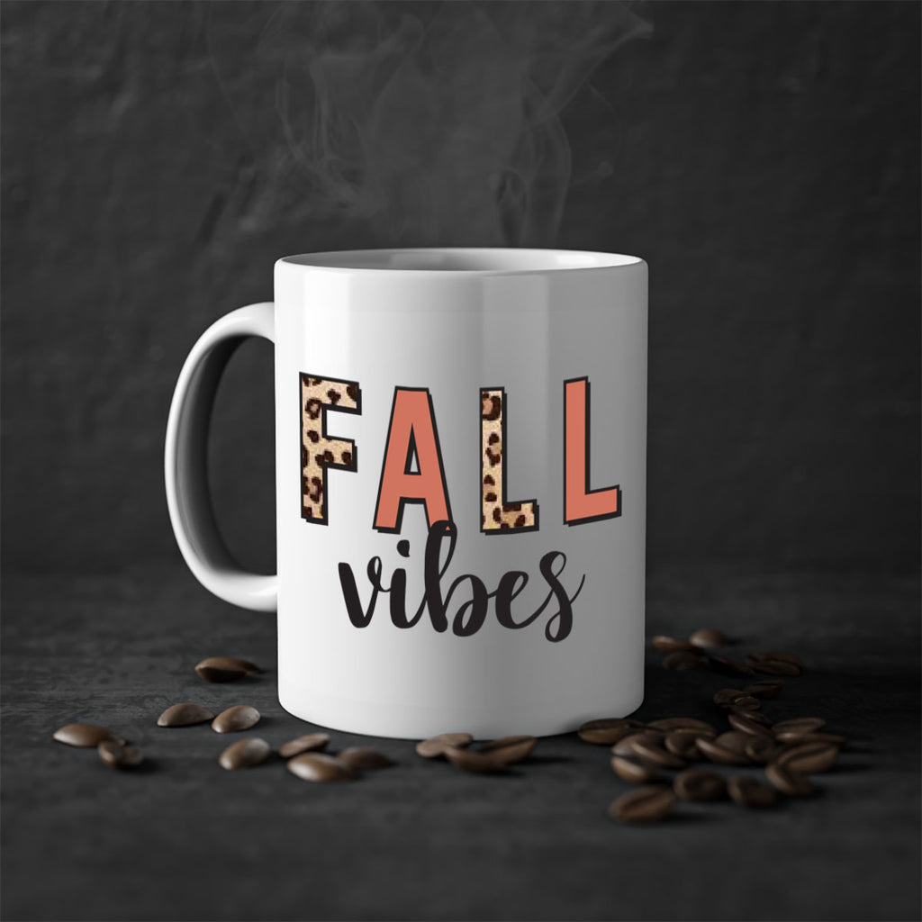 Fall Vibes 143#- fall-Mug / Coffee Cup