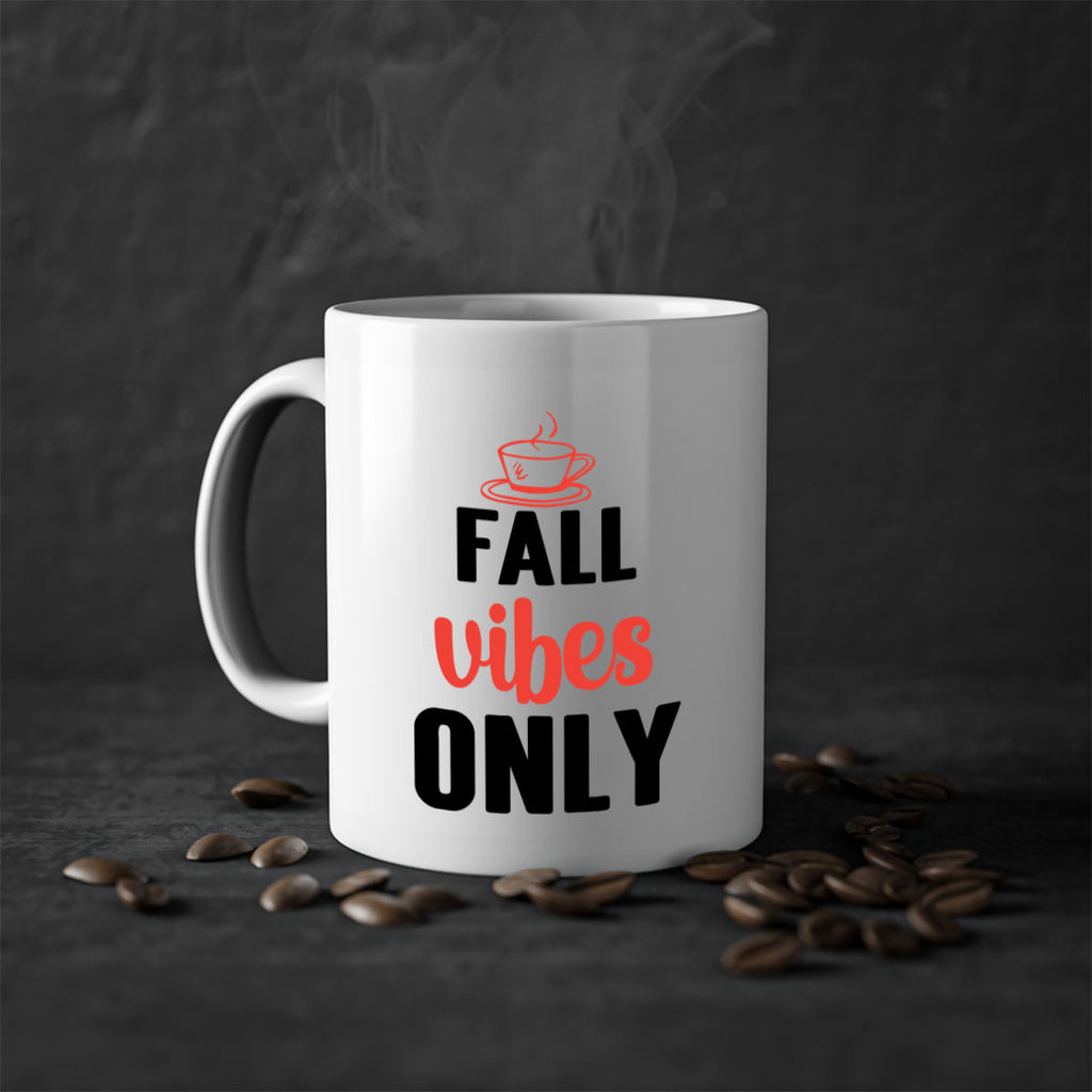 Fall vibes only 135#- fall-Mug / Coffee Cup