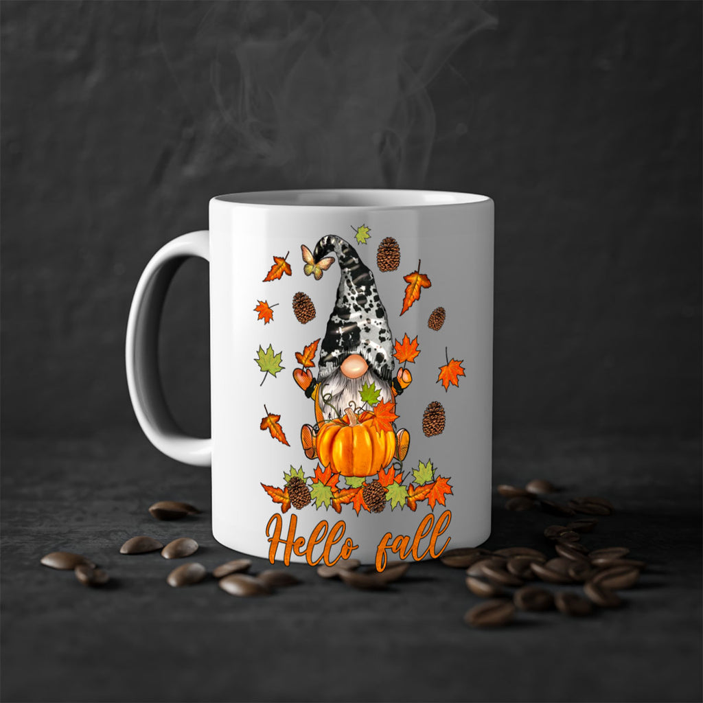 FallGnomeHelloAutumn 150#- fall-Mug / Coffee Cup