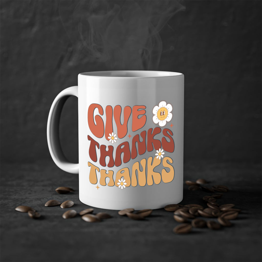 Give Thanks 196#- fall-Mug / Coffee Cup