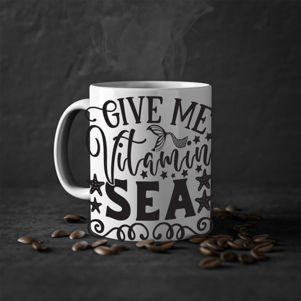 Give me vitamin sea 191#- mermaid-Mug / Coffee Cup