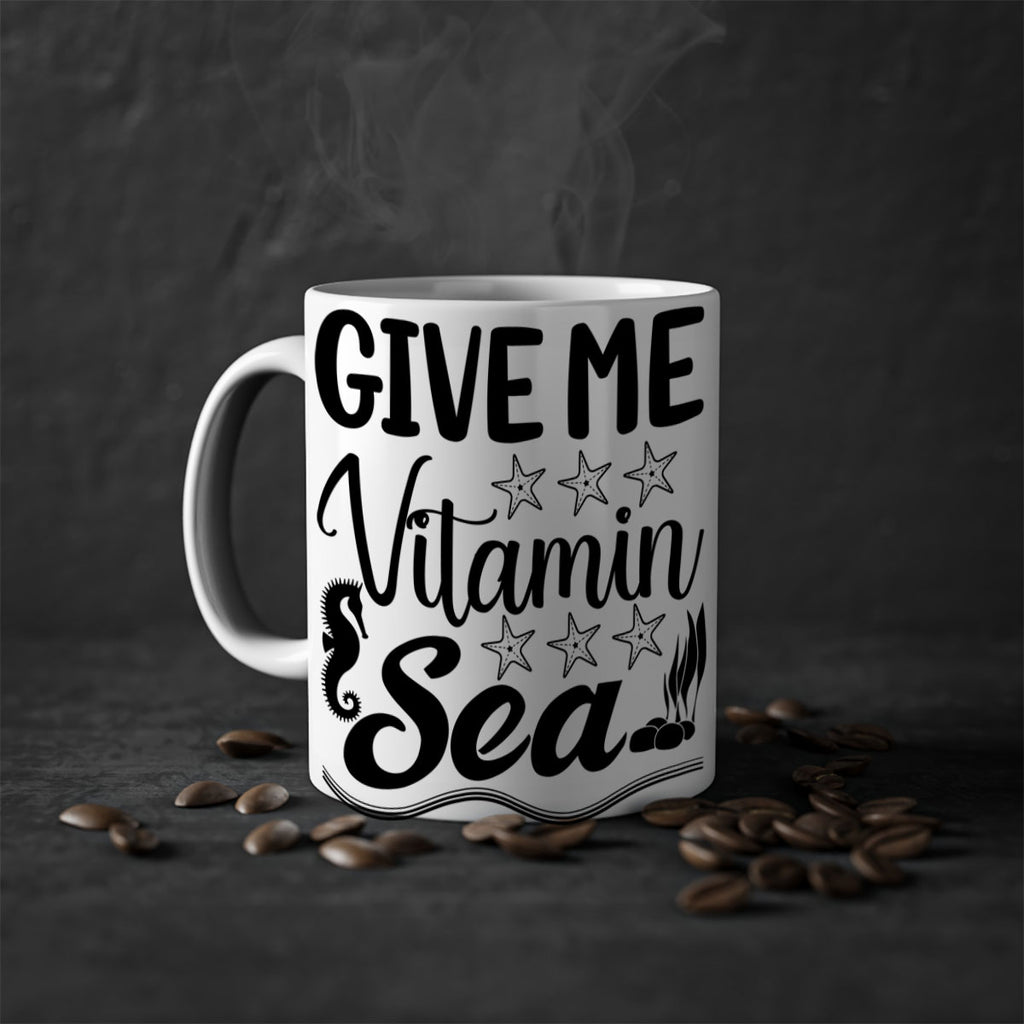 Give me vitamin sea 193#- mermaid-Mug / Coffee Cup