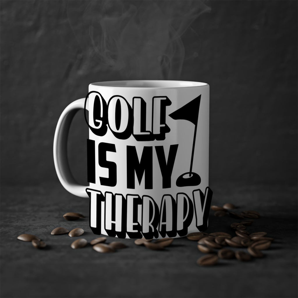 Golf is my therapy 1211#- golf-Mug / Coffee Cup