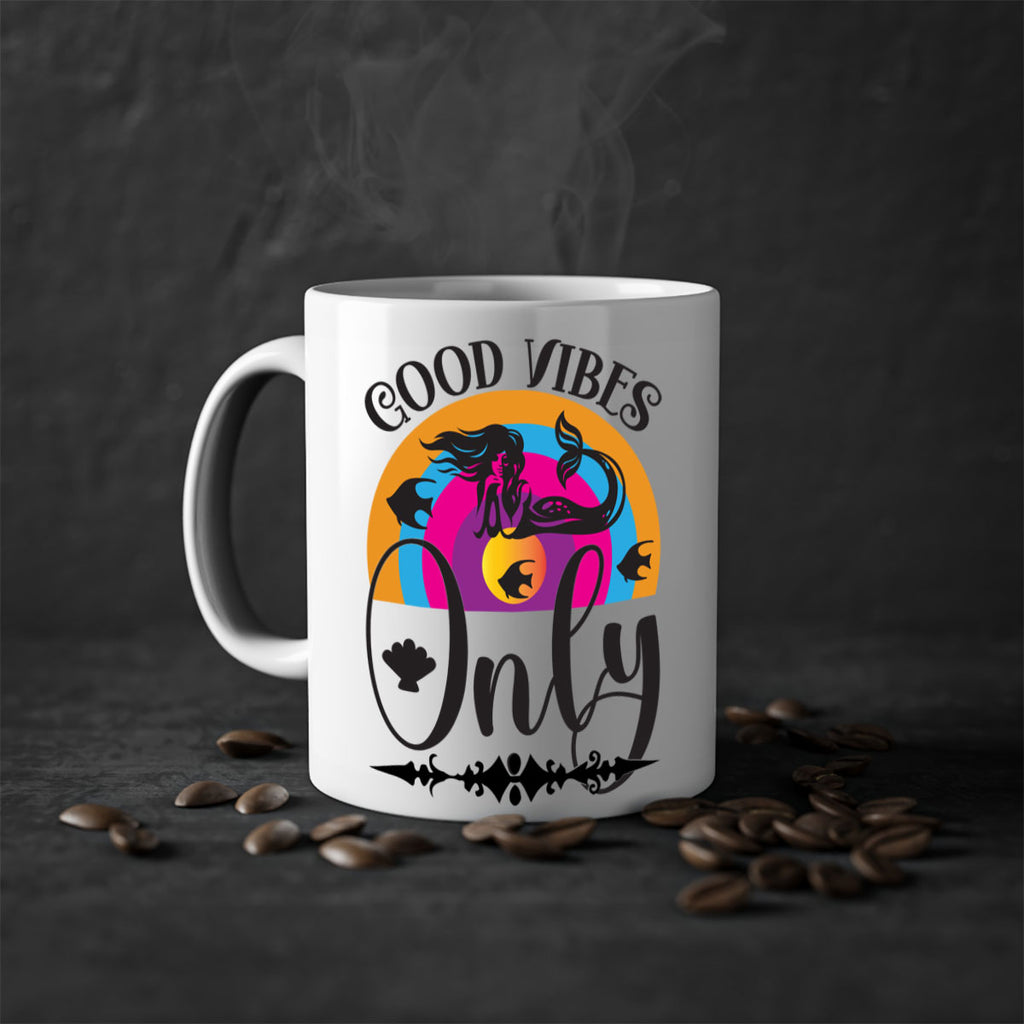 Good vibes only 199#- mermaid-Mug / Coffee Cup