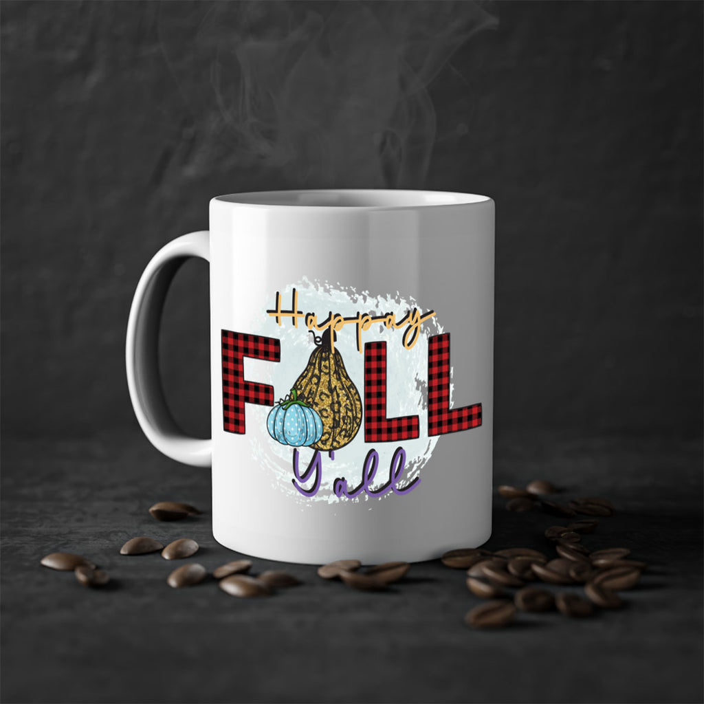Happay Fall Y all 217#- fall-Mug / Coffee Cup