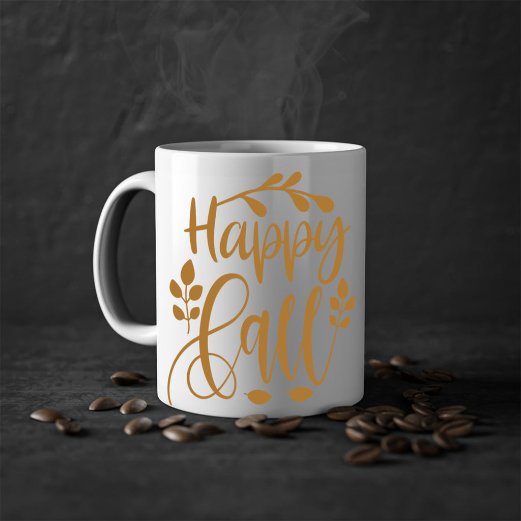 Happy Fall 236#- fall-Mug / Coffee Cup