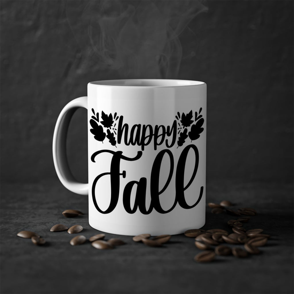 Happy Fall 489#- fall-Mug / Coffee Cup