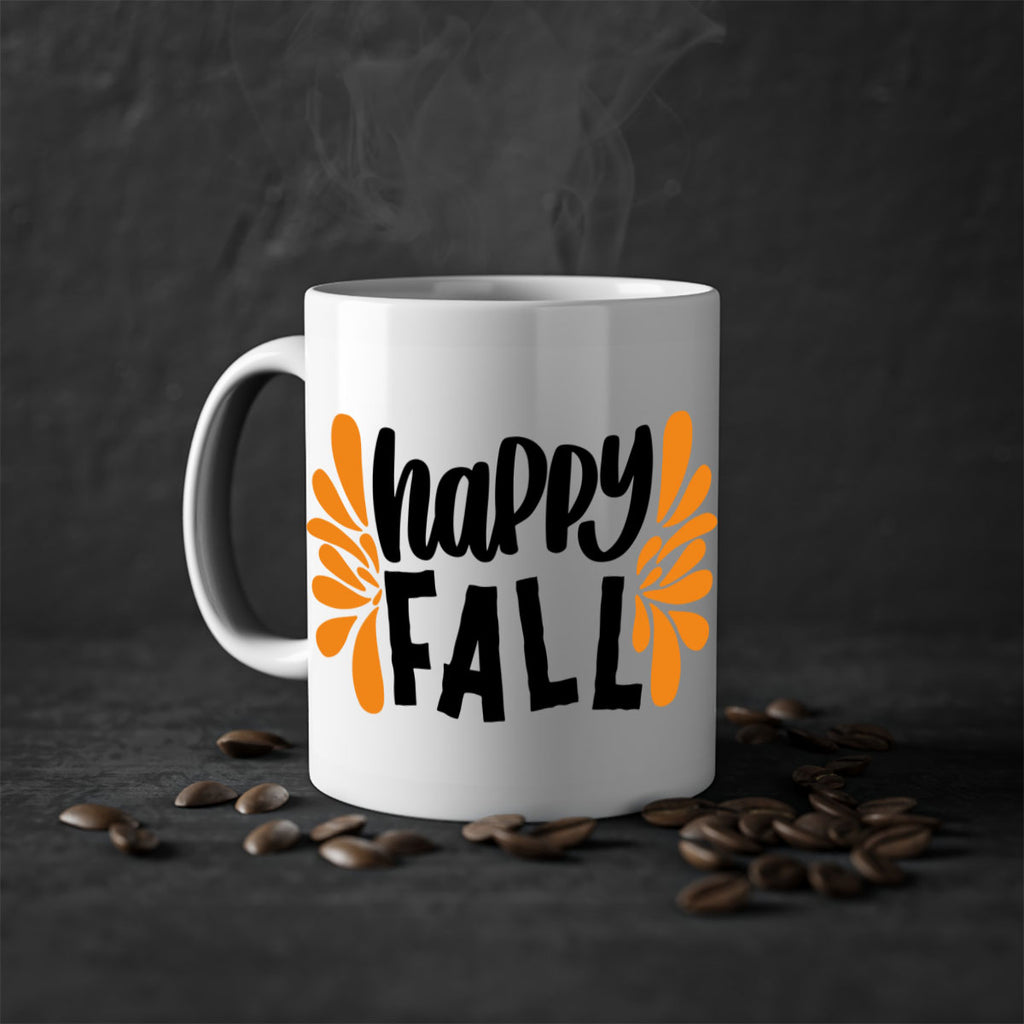 Happy Fall 491#- fall-Mug / Coffee Cup