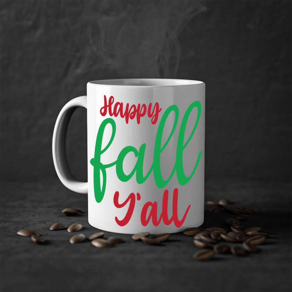 Happy Fall Y all 226#- fall-Mug / Coffee Cup