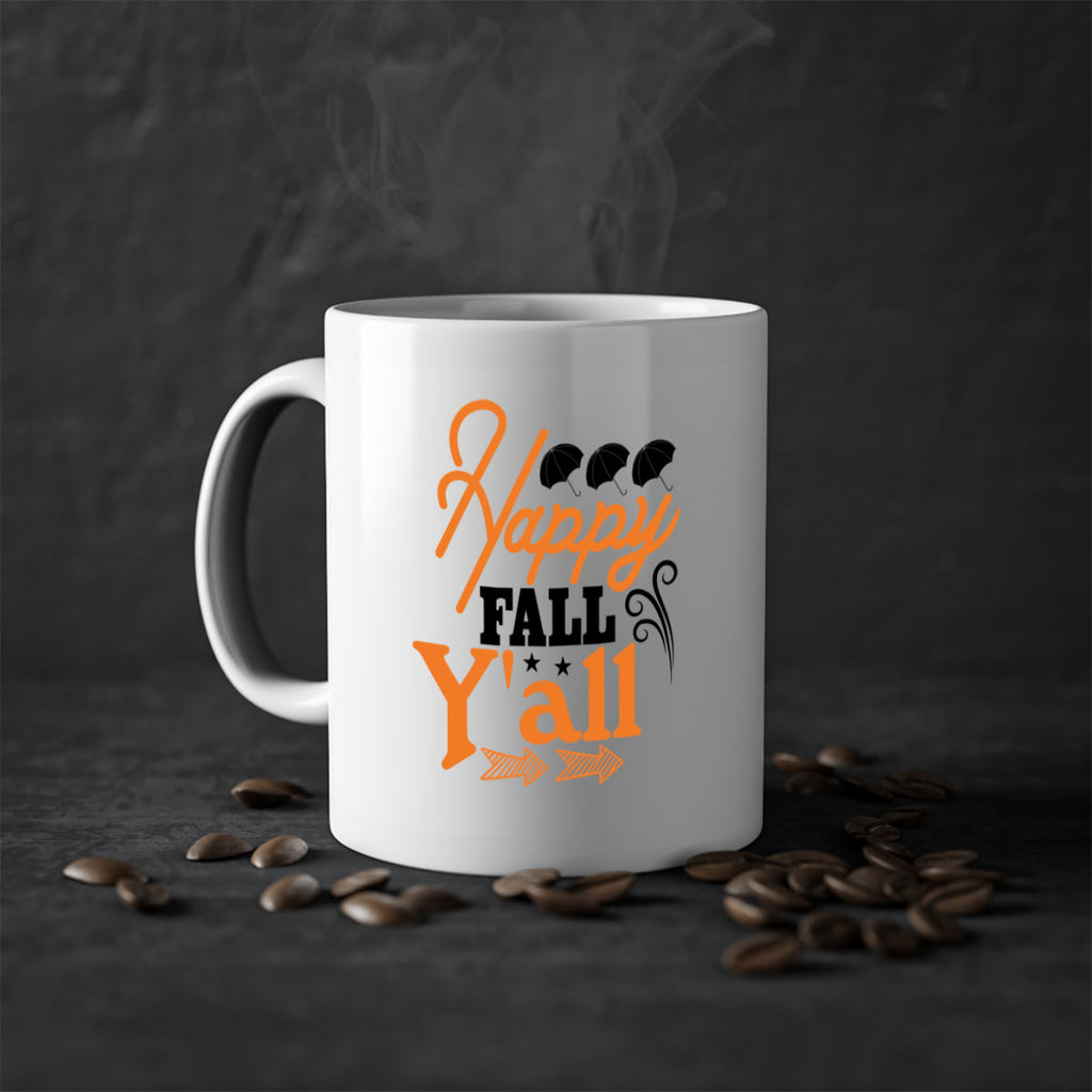 Happy Fall Yall 234#- fall-Mug / Coffee Cup
