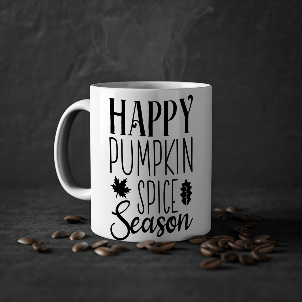 Happy Pumpkin Spice Sason 241#- fall-Mug / Coffee Cup