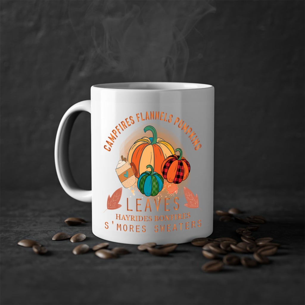 Happy Thanksgiving 249#- fall-Mug / Coffee Cup