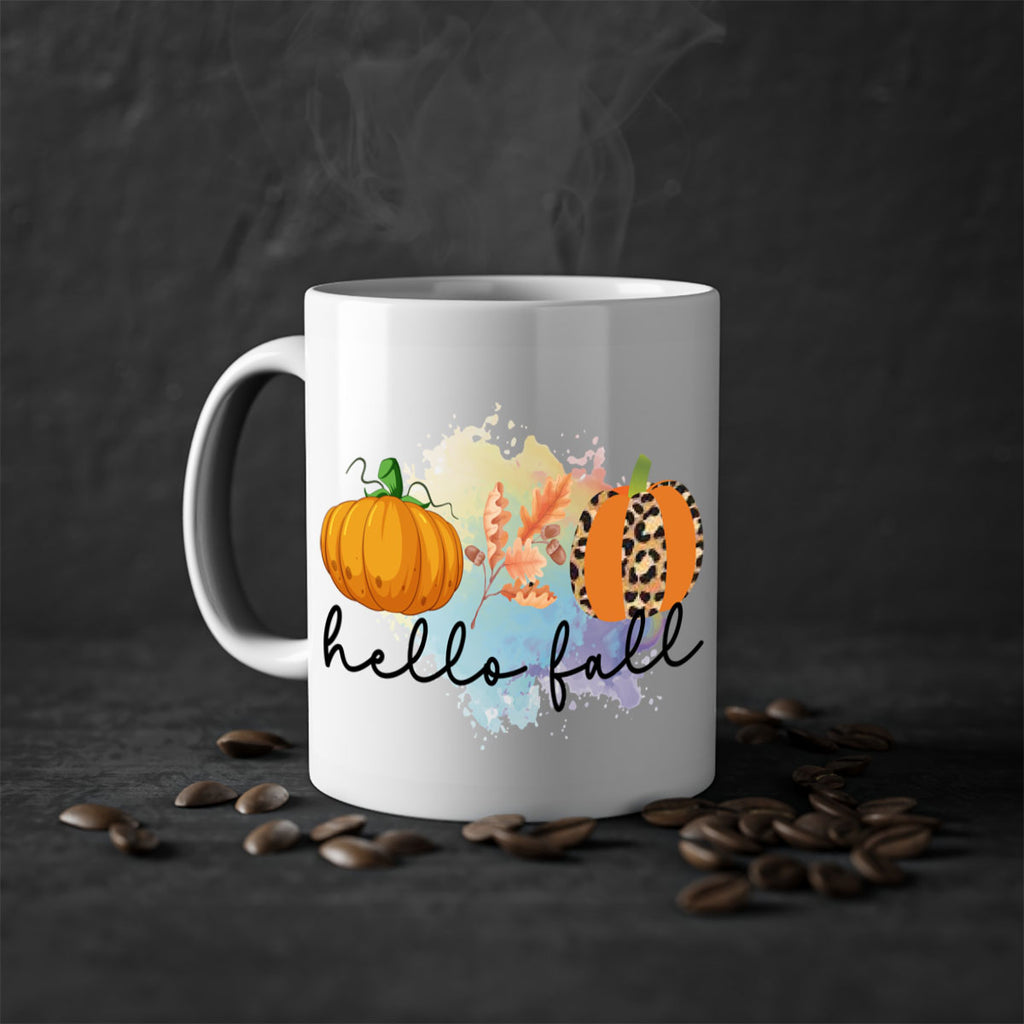 Hello Fall 277#- fall-Mug / Coffee Cup