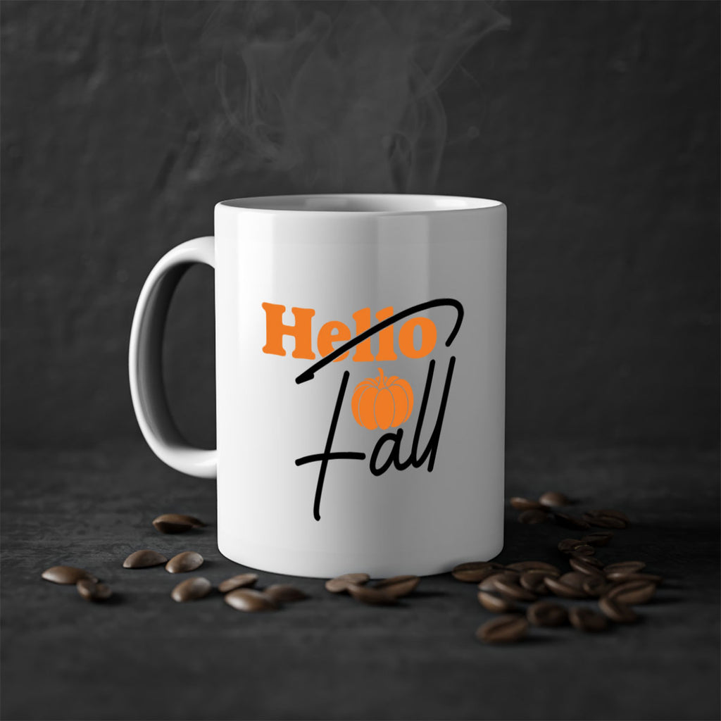 Hello Fall 279#- fall-Mug / Coffee Cup