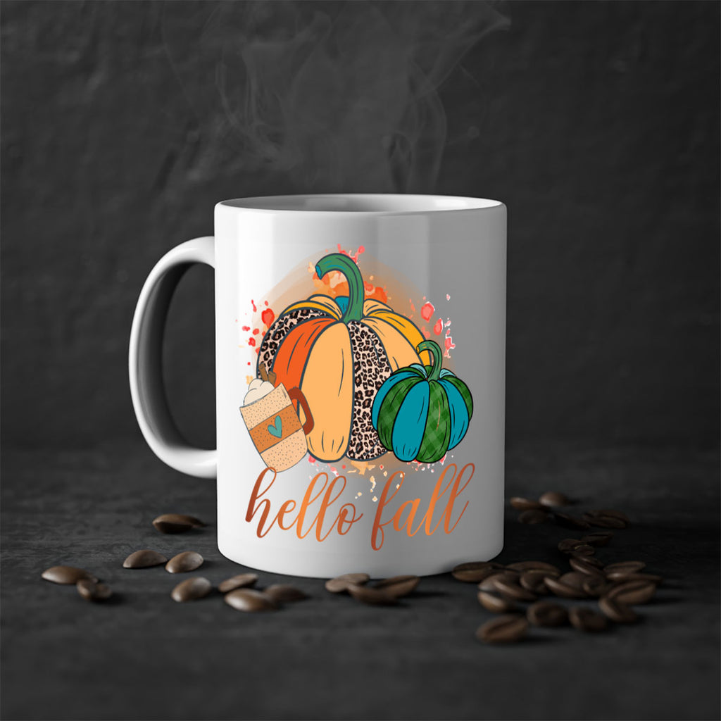 Hello Fall 282#- fall-Mug / Coffee Cup