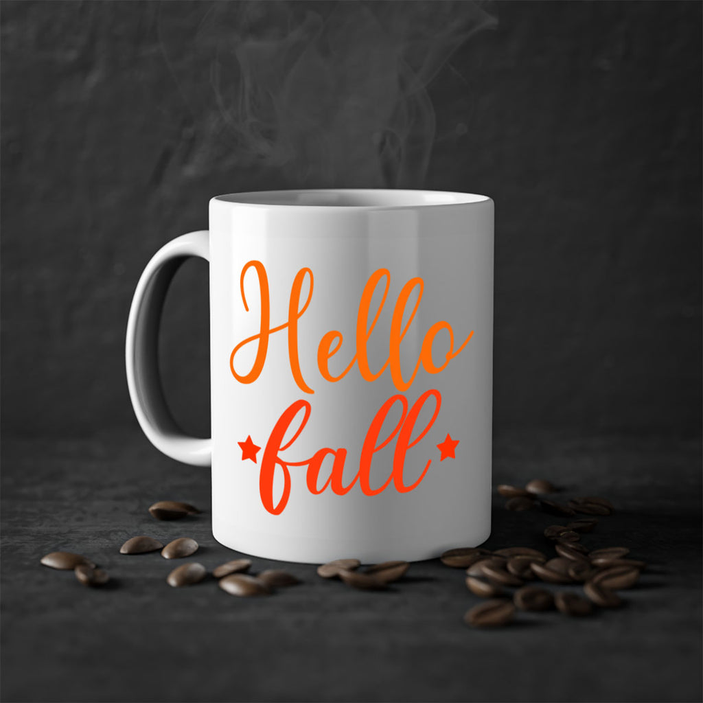 Hello Fall Design 278#- fall-Mug / Coffee Cup