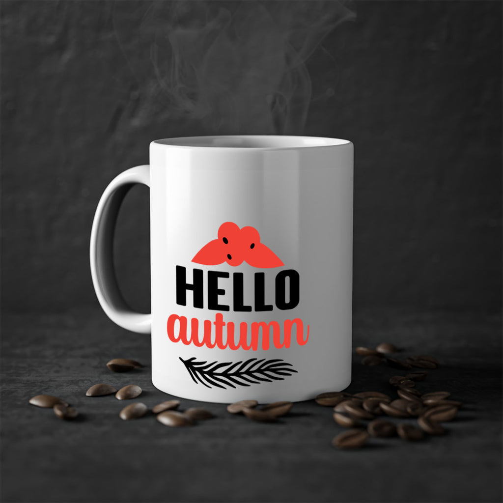 Hello autumn 269#- fall-Mug / Coffee Cup