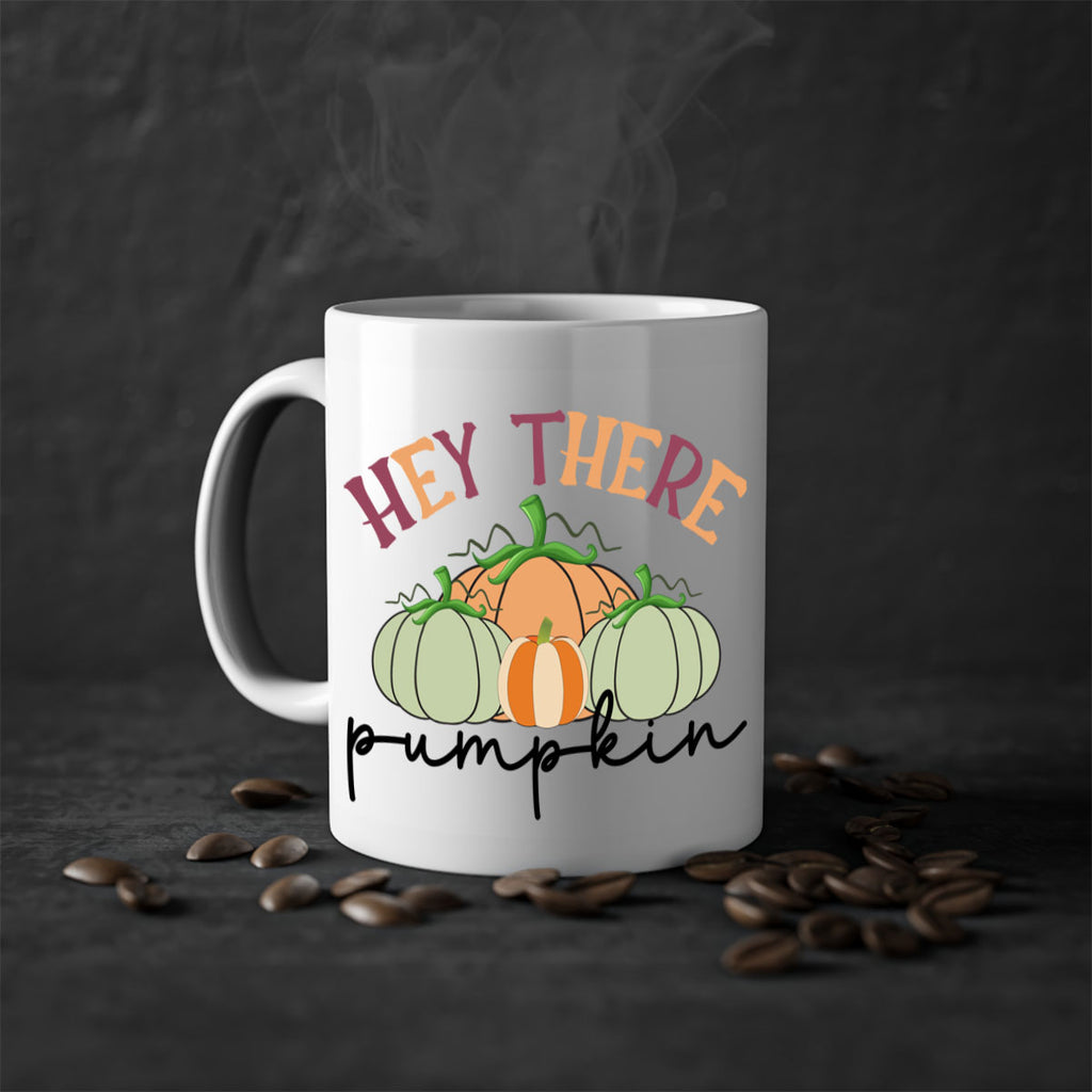 Hey There Pumpkin 307#- fall-Mug / Coffee Cup