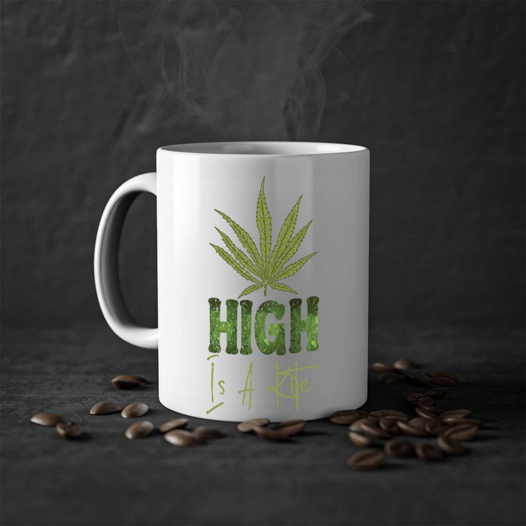 High Is A Kite Sublimation 115#- marijuana-Mug / Coffee Cup