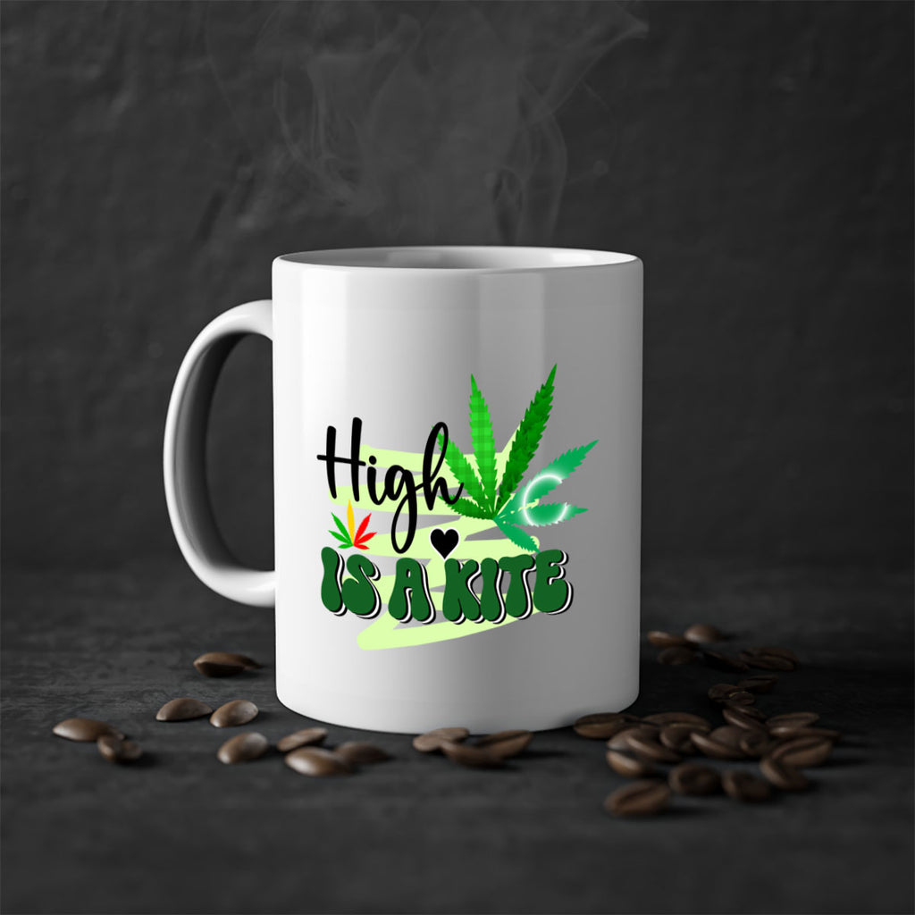 High is a Kite 116#- marijuana-Mug / Coffee Cup