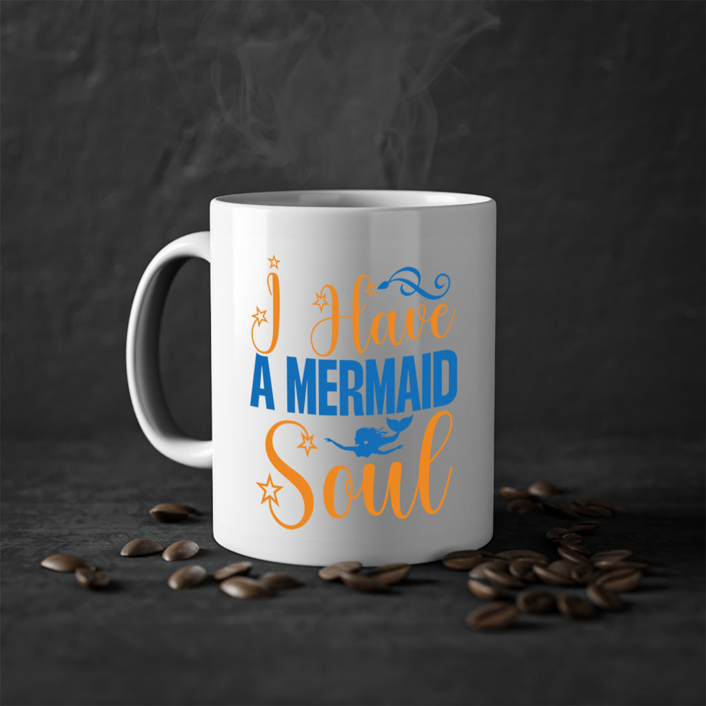 I Have a Mermaid Soul 211#- mermaid-Mug / Coffee Cup