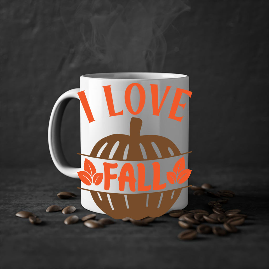 I Love Fall 337#- fall-Mug / Coffee Cup