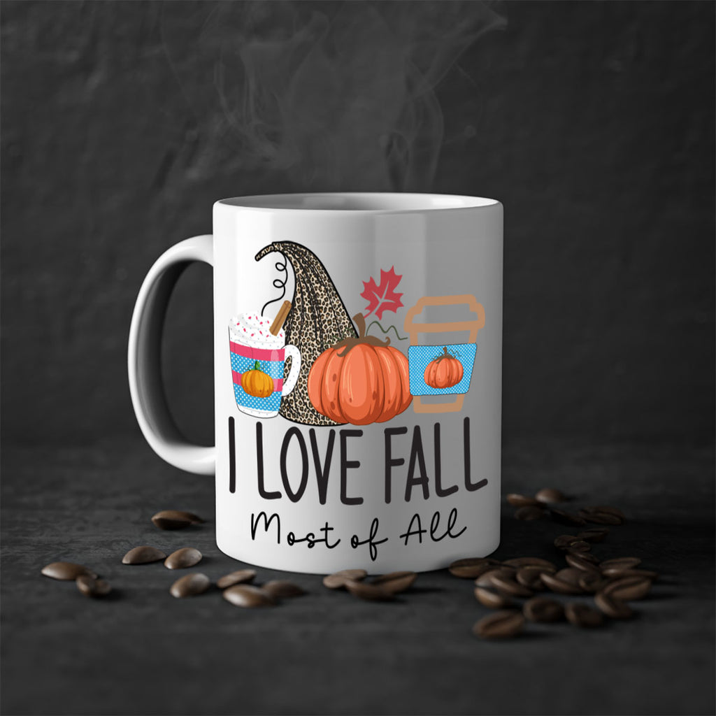 I Love Fall Most of All 332#- fall-Mug / Coffee Cup