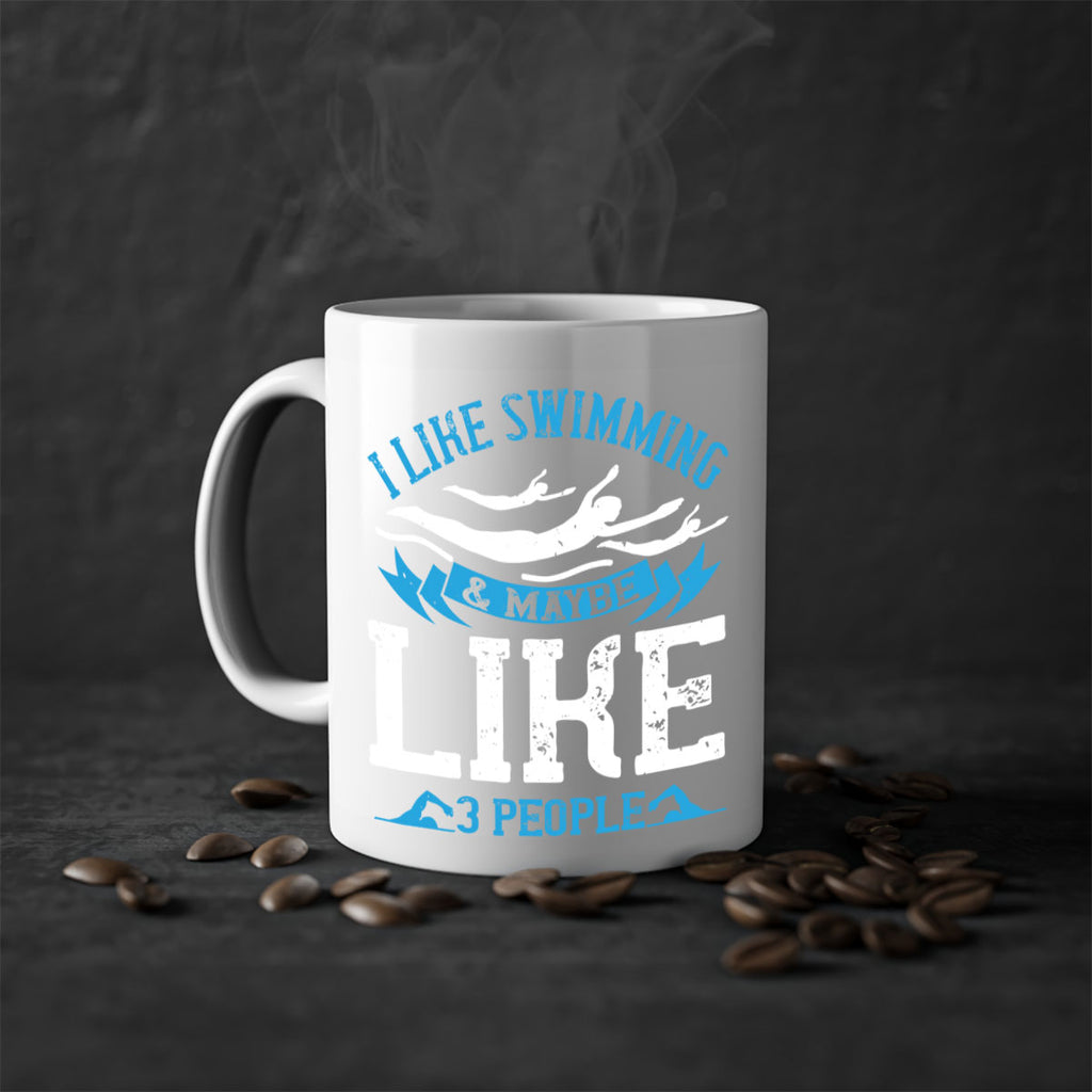 I like swimming maybe like people 1124#- swimming-Mug / Coffee Cup