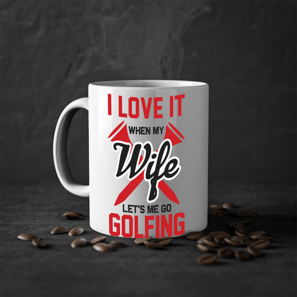 I love 1101#- golf-Mug / Coffee Cup