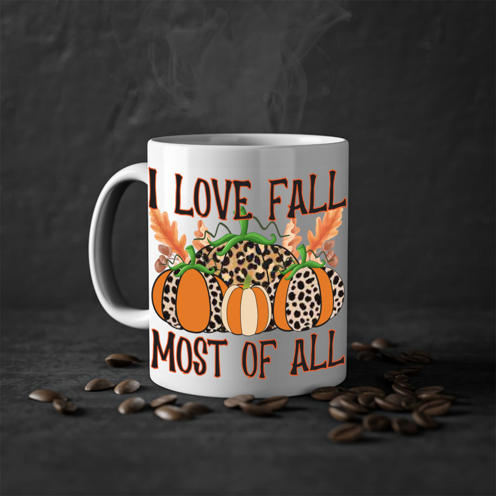 I love fall most of all 333#- fall-Mug / Coffee Cup