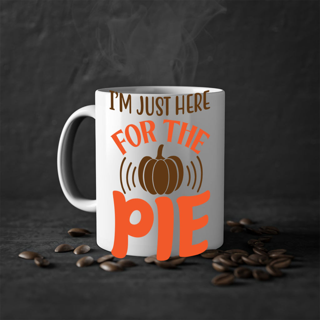 I m Just Here for the Pie 340#- fall-Mug / Coffee Cup