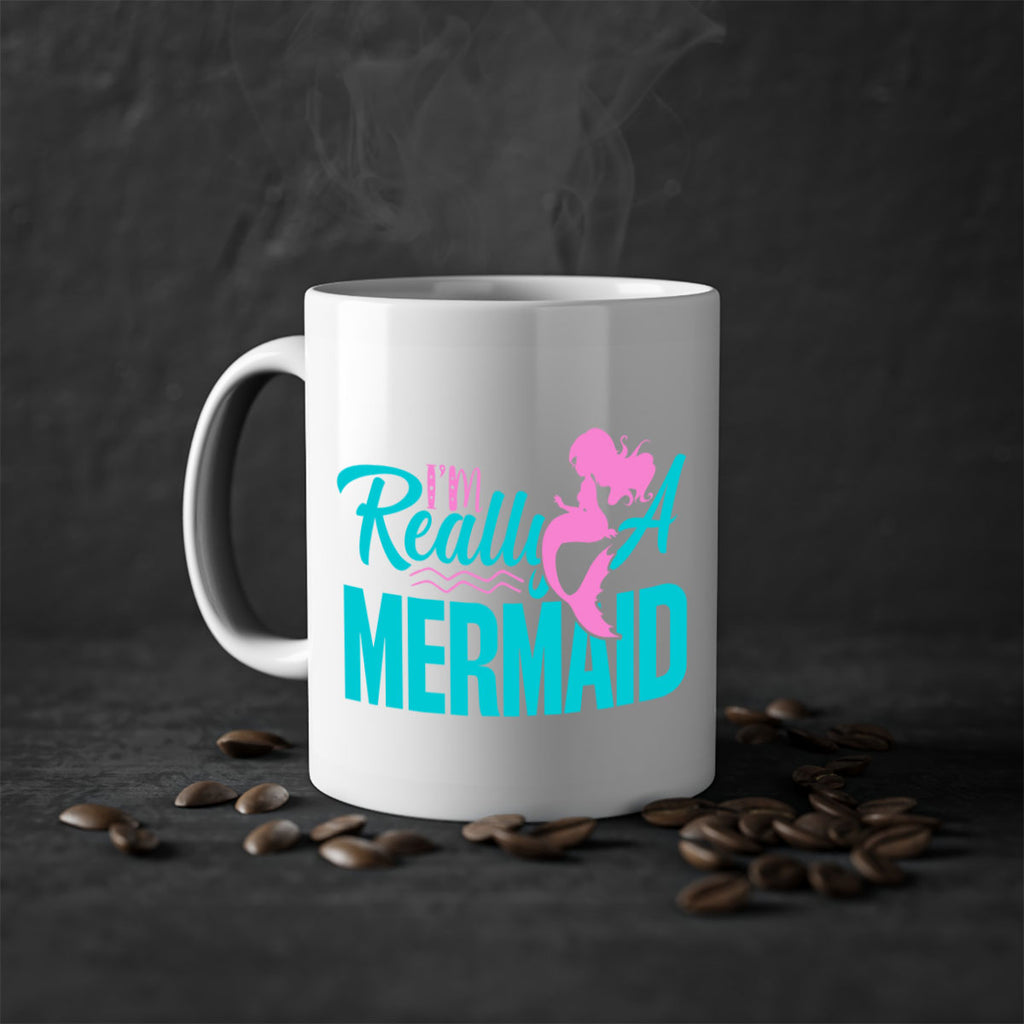 I m Really A Mermaid 212#- mermaid-Mug / Coffee Cup