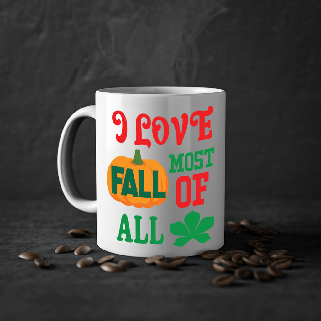 ILOVEFALLMOSTof 346#- fall-Mug / Coffee Cup