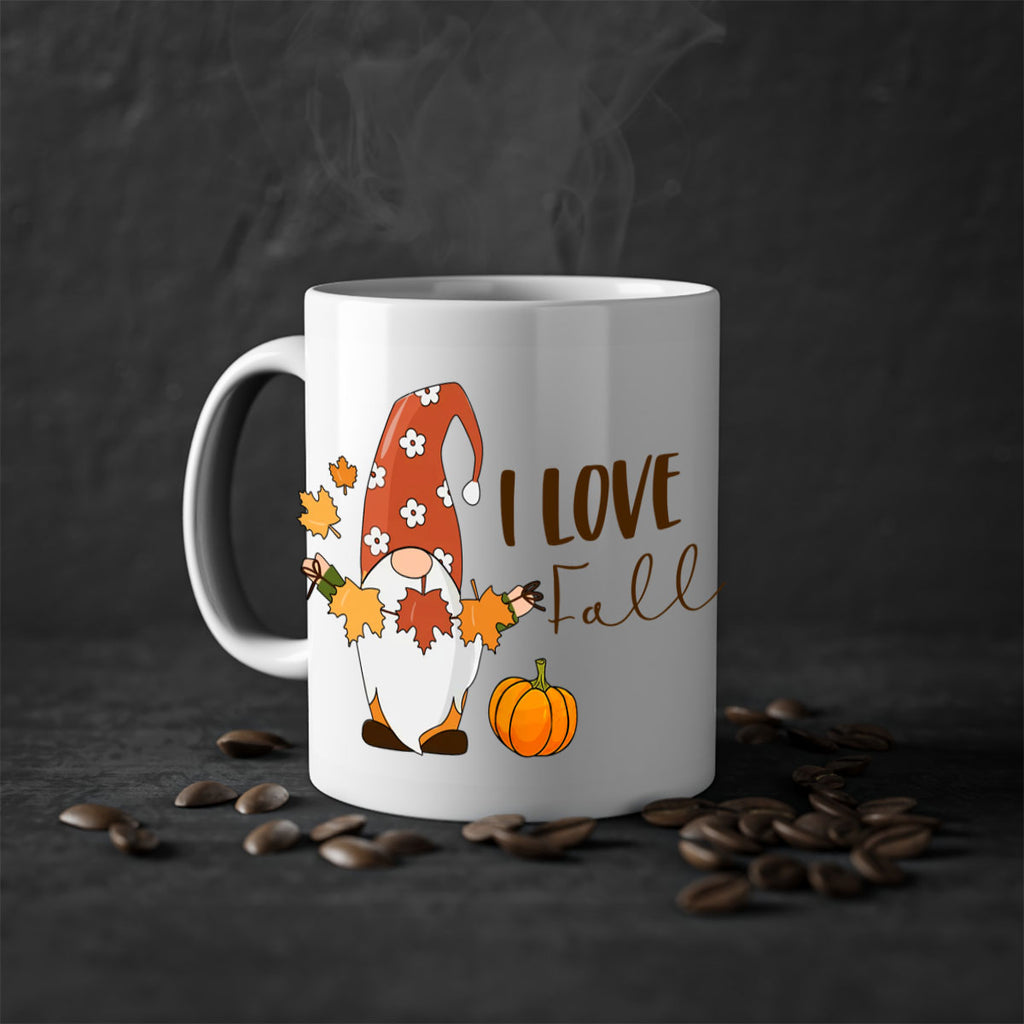ILoveFallGnome 344#- fall-Mug / Coffee Cup