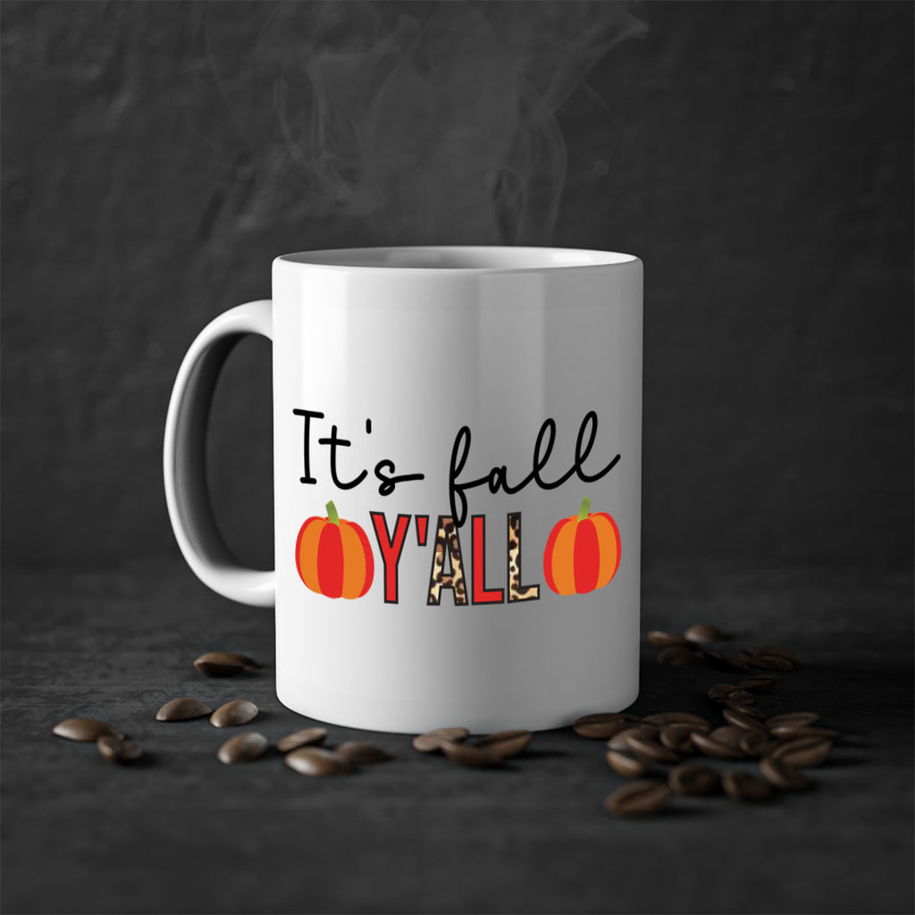 It s fall y all 364#- fall-Mug / Coffee Cup