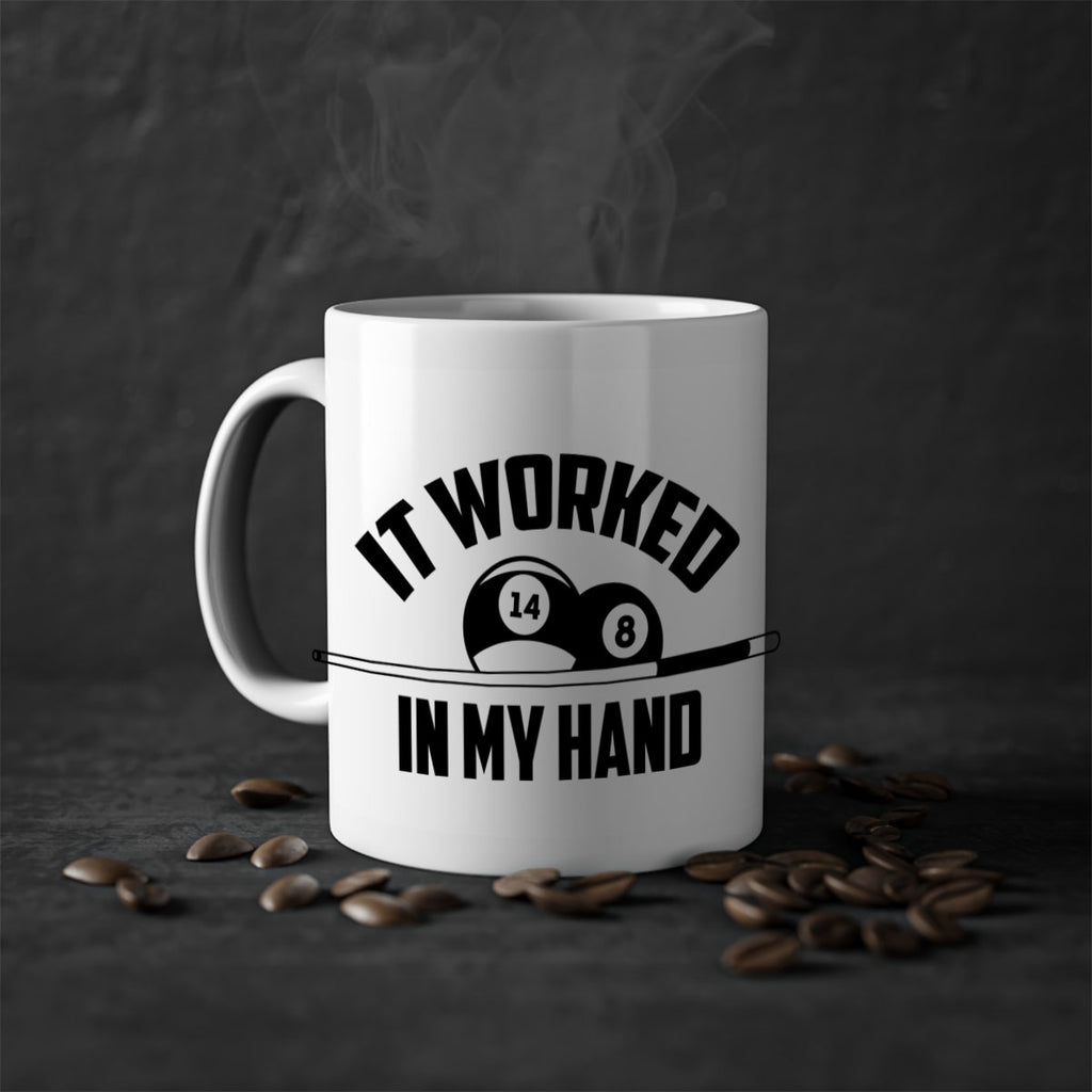 It worked in my hand 1000#- billards-Mug / Coffee Cup