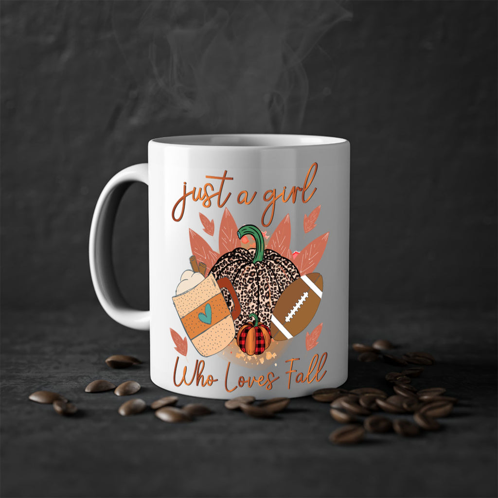Just A Girl Who Loves Fall 384#- fall-Mug / Coffee Cup