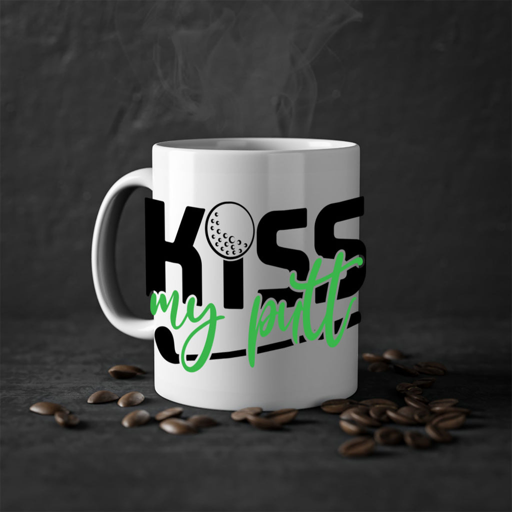 Kiss my putt 955#- golf-Mug / Coffee Cup