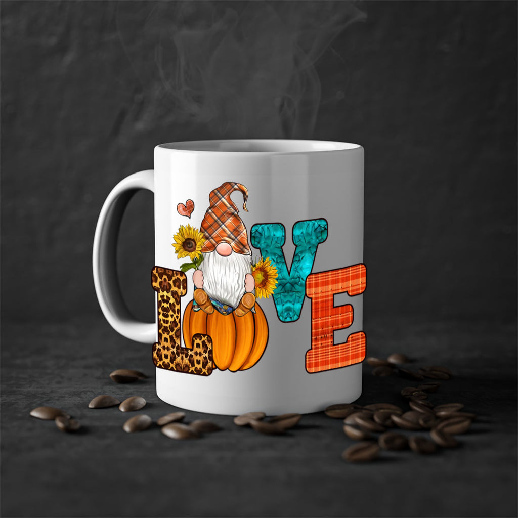 LOVEFallGnome 417#- fall-Mug / Coffee Cup