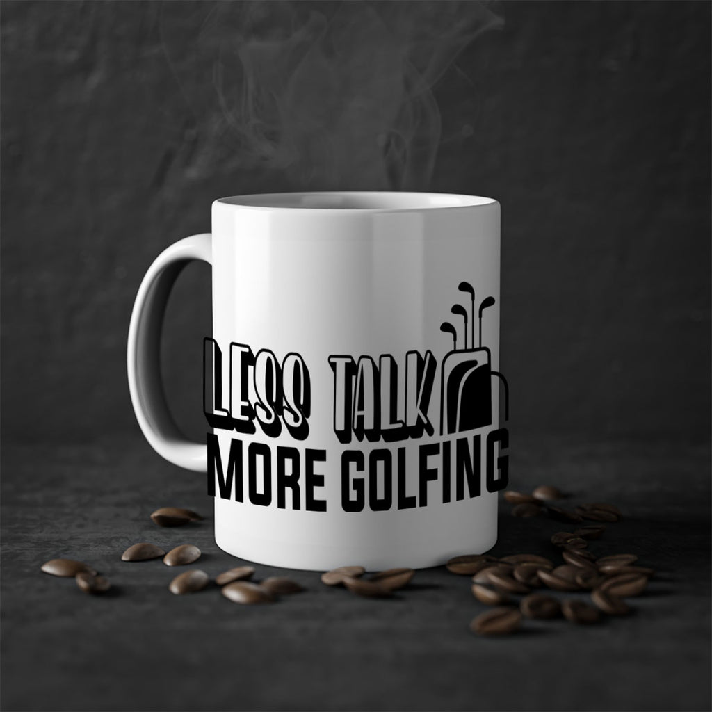 Less talk more golfing 952#- golf-Mug / Coffee Cup