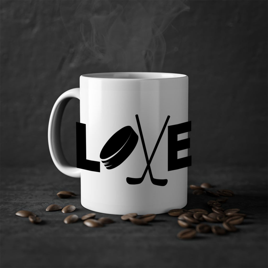 Love 737#- hockey-Mug / Coffee Cup