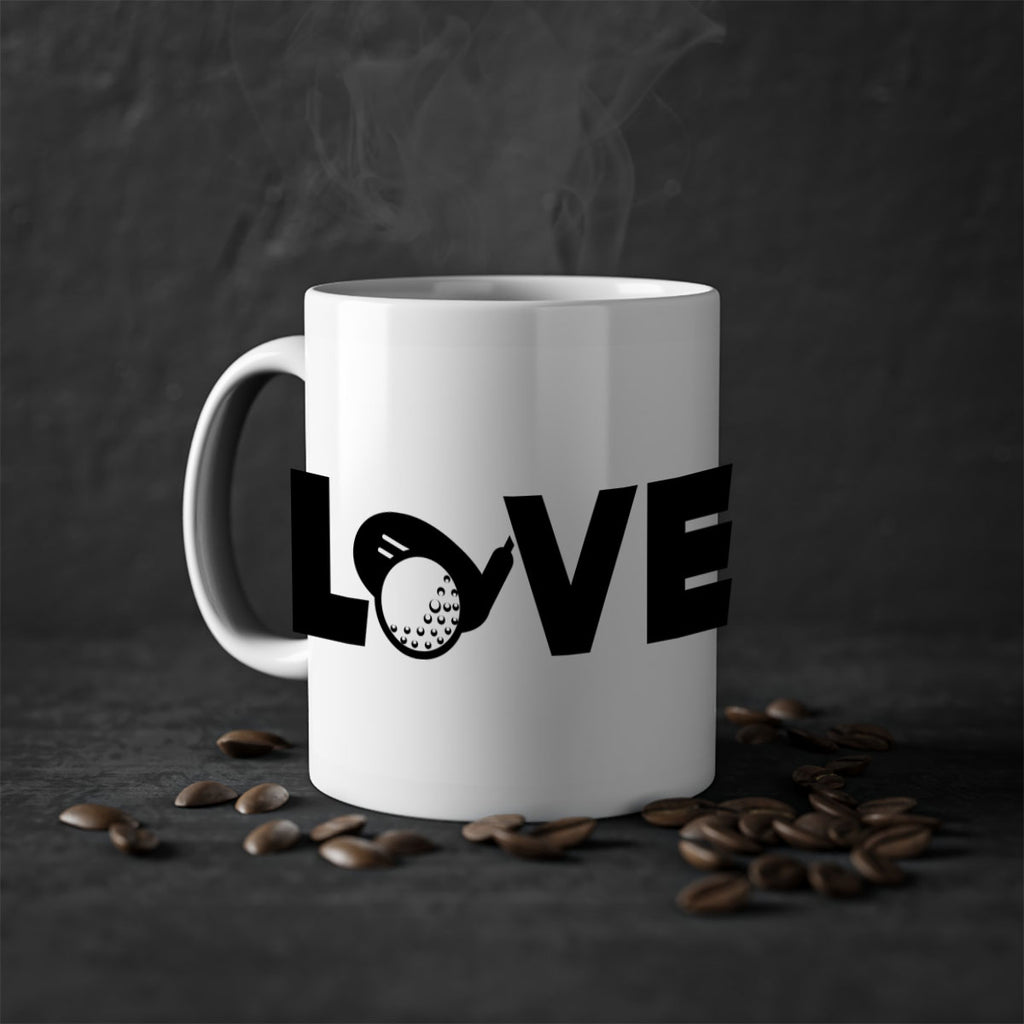 Love 738#- golf-Mug / Coffee Cup