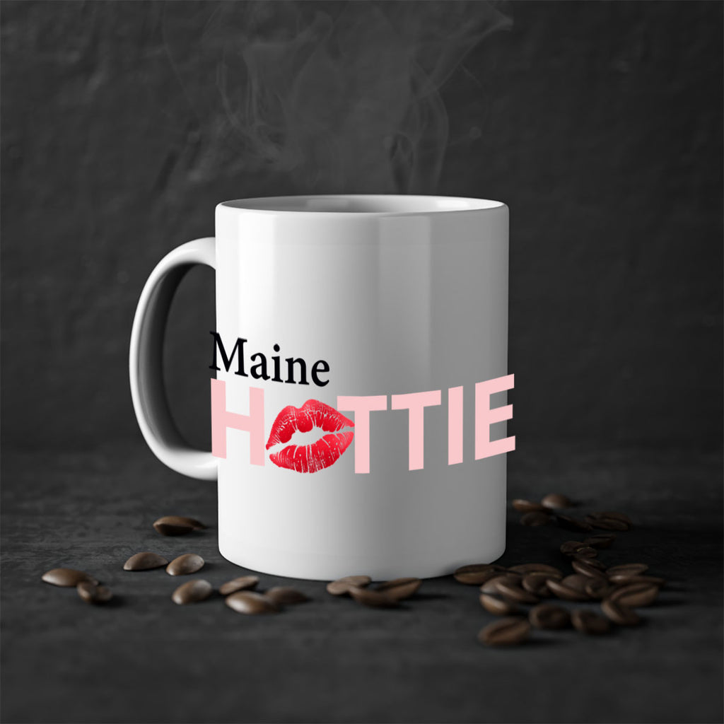 Maine Hottie With Red Lips 19#- Hottie Collection-Mug / Coffee Cup