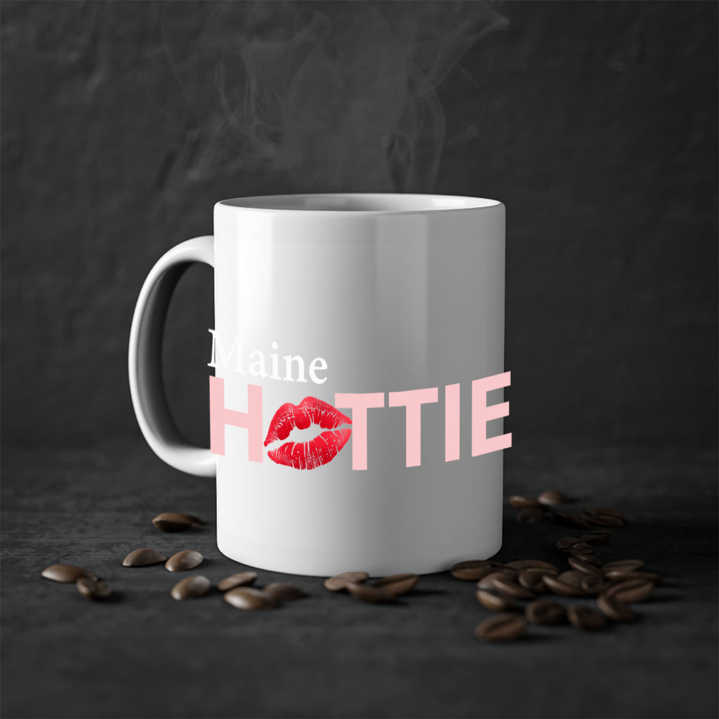 Maine Hottie With Red Lips 73#- Hottie Collection-Mug / Coffee Cup