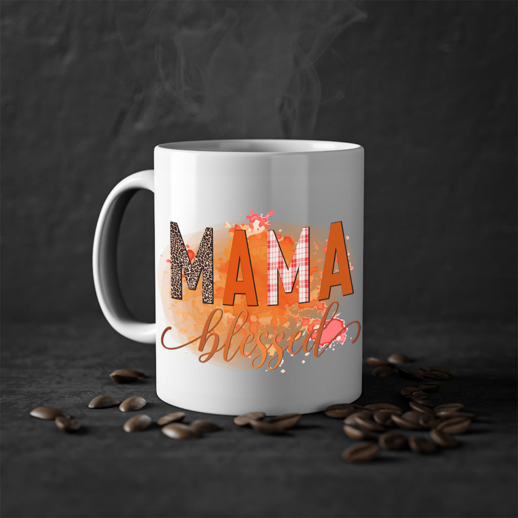 Mama Blessed 418#- fall-Mug / Coffee Cup