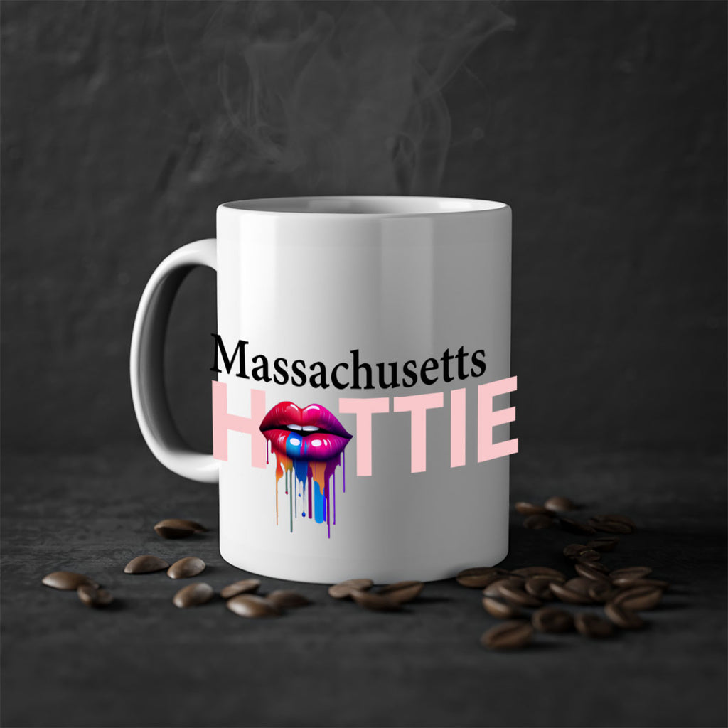 Massachusetts Hottie with dripping lips 21#- Hottie Collection-Mug / Coffee Cup