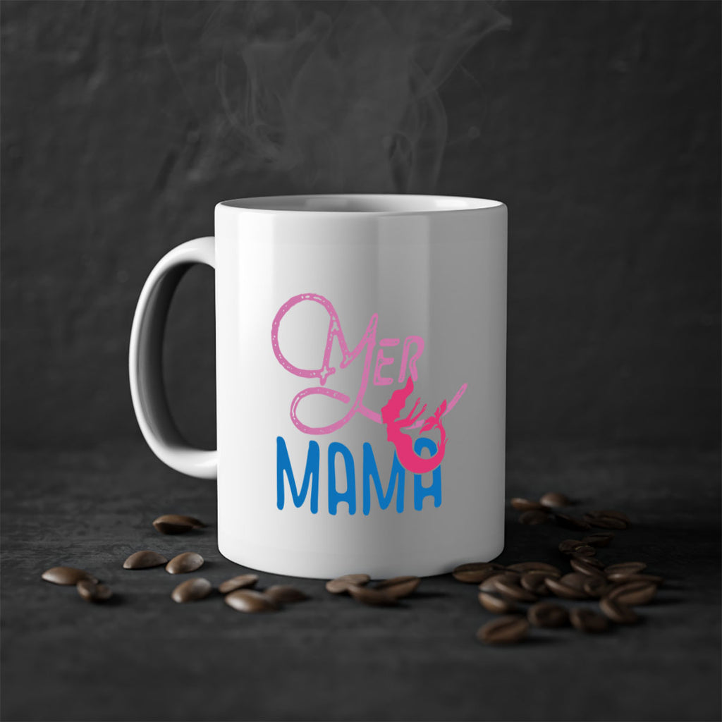 Mer Mama 333#- mermaid-Mug / Coffee Cup