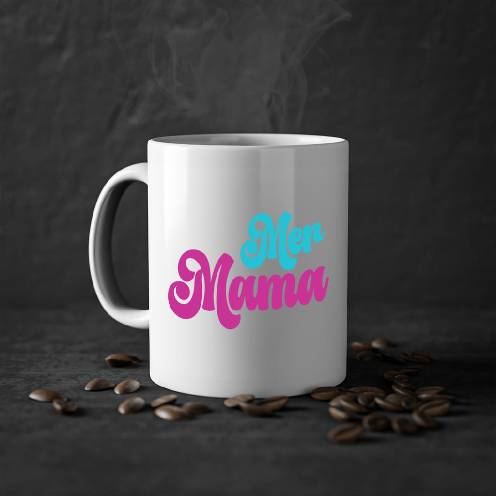 Mer Mama 334#- mermaid-Mug / Coffee Cup