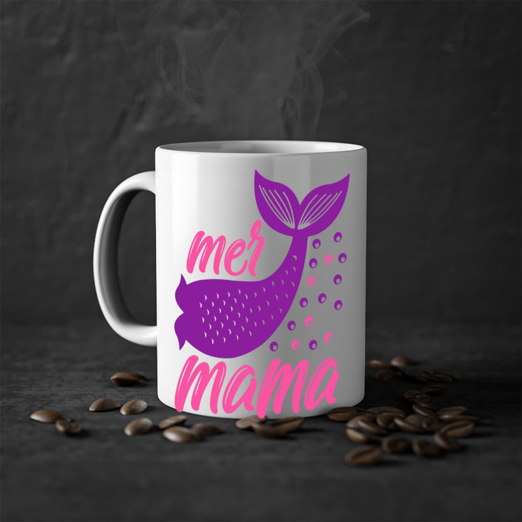 Mer Mama 335#- mermaid-Mug / Coffee Cup